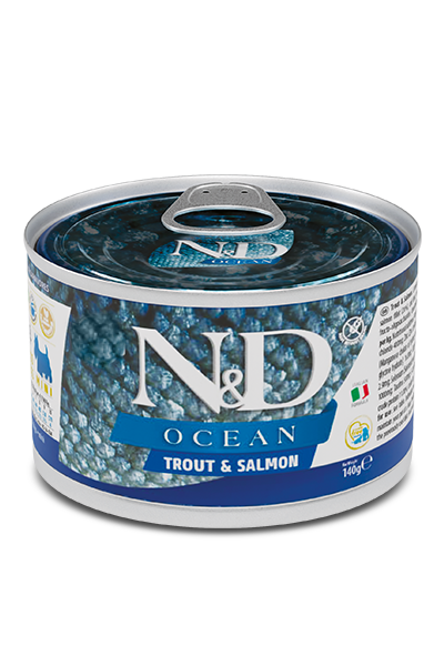 Farmina N&D Ocean Adult 140 Grammi Per Cani Adulti- 6 Lattine