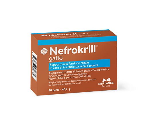 NBF Lanes Nefrokrill Perle Per Gatti