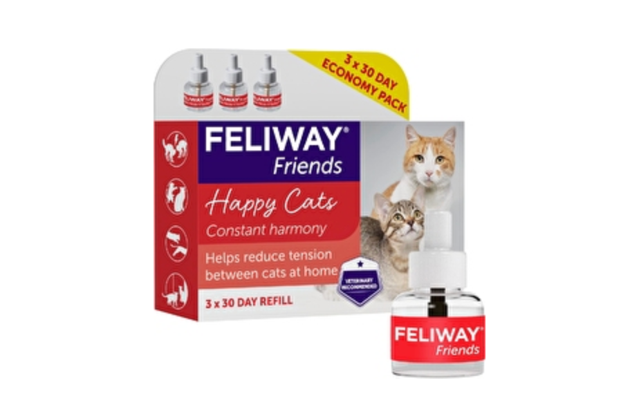 Feliway Friends Ceva Vetem 3 Ricariche Per Gatti e Gattini - Durata 90 Giorni