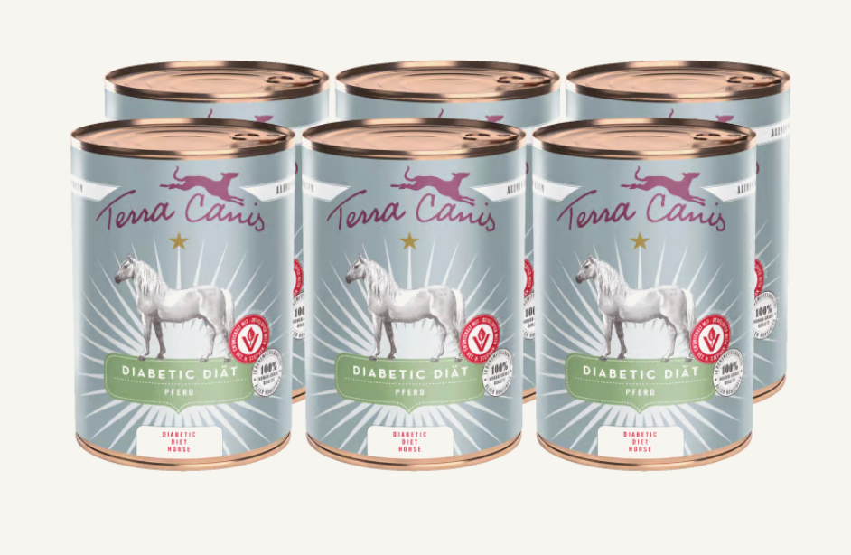 Terra Canis AliVet Diabetic 400 Grammi Per Cani - 6 Lattine