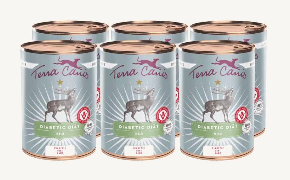 Terra Canis AliVet Diabetic 400 Grammi Per Cani - 6 Lattine