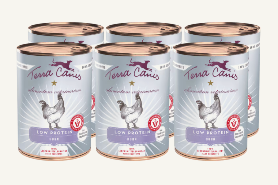 Terra Canis AliVet Low Protein 400 Grammi Per Cani - 6 Lattine