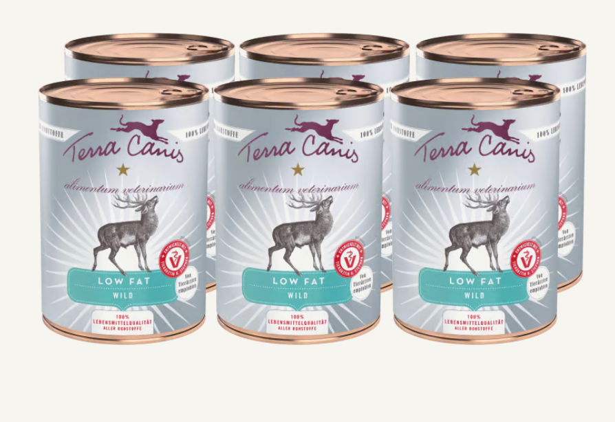 Terra Canis AliVet Low Fat 400 Grammi Per Cani - 6 Lattine