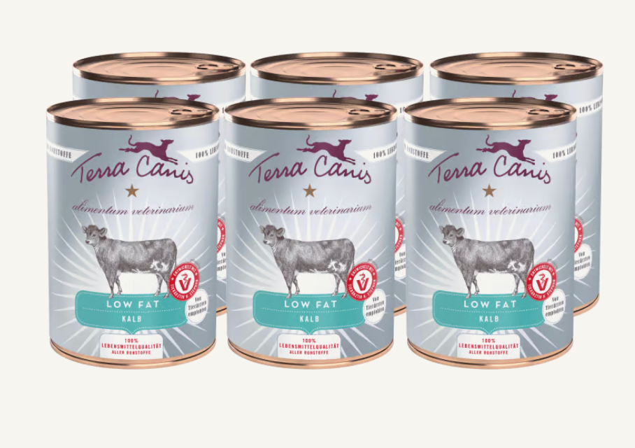 Terra Canis AliVet Low Fat 400 Grammi Per Cani - 6 Lattine