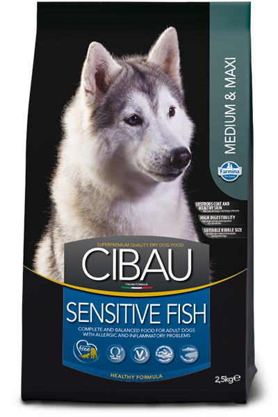 Cibau Farmina Adult Medium & Maxi Sensitive Con Pesce Per Cani Adulti