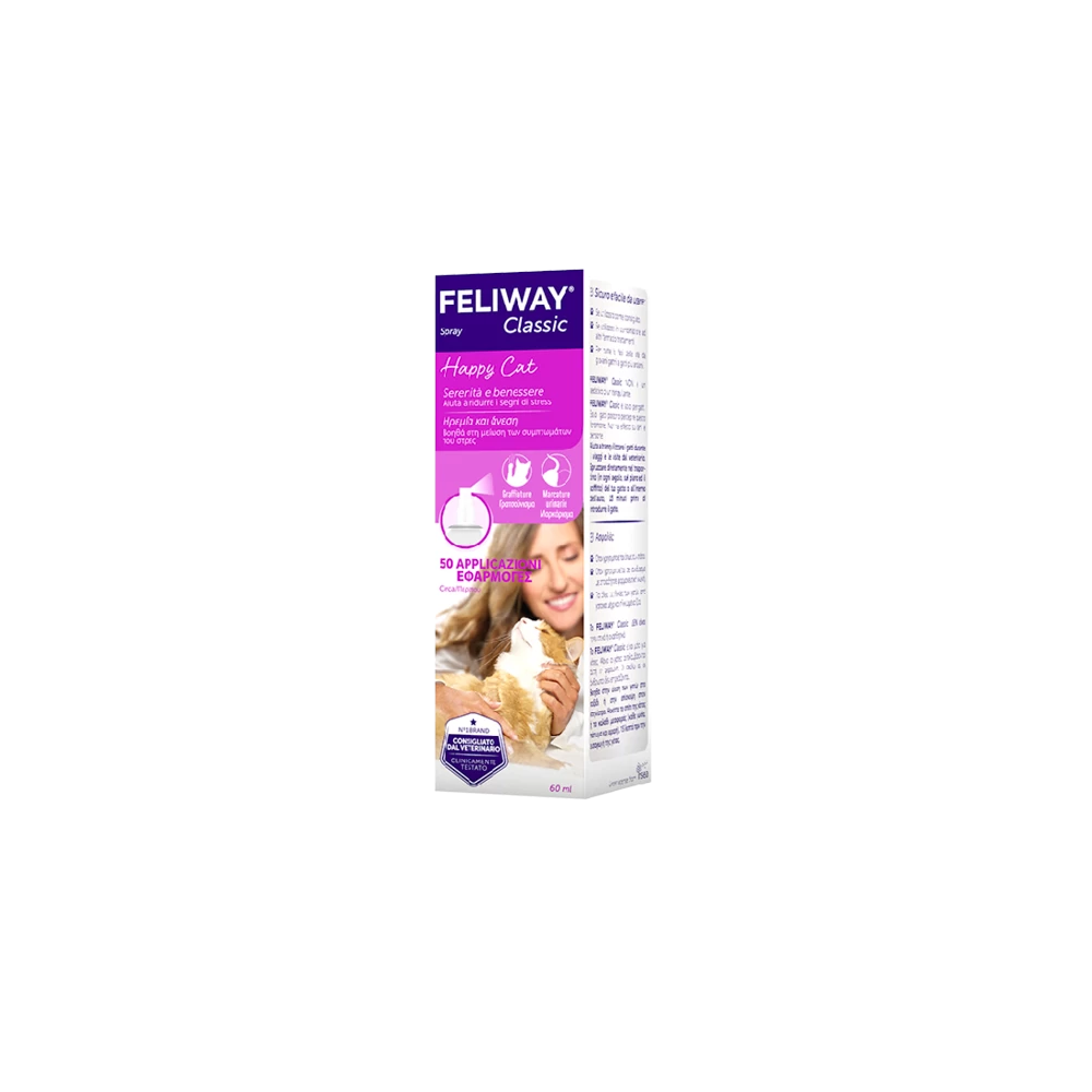 Feliway Classic Ceva Vetem Spray 60 ml Per Gatti e Gattini