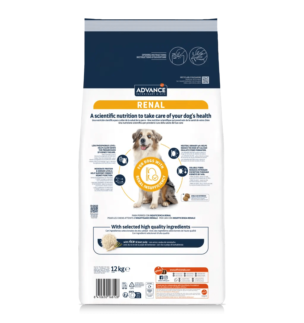 Advance Renal 12 kg - Crocchette Per Cani Adulti