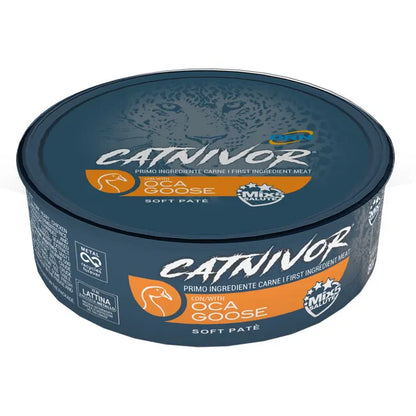 DRN Catnivor Cibo Umido Per Gatti Adulti -  6 Lattine da 80 Grammi
