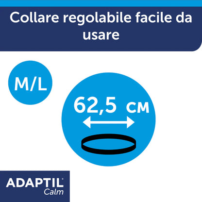 Adaptil Calm Ceva Vetem Collare Per Cani e Cuccioli - Durata 30 Giorni