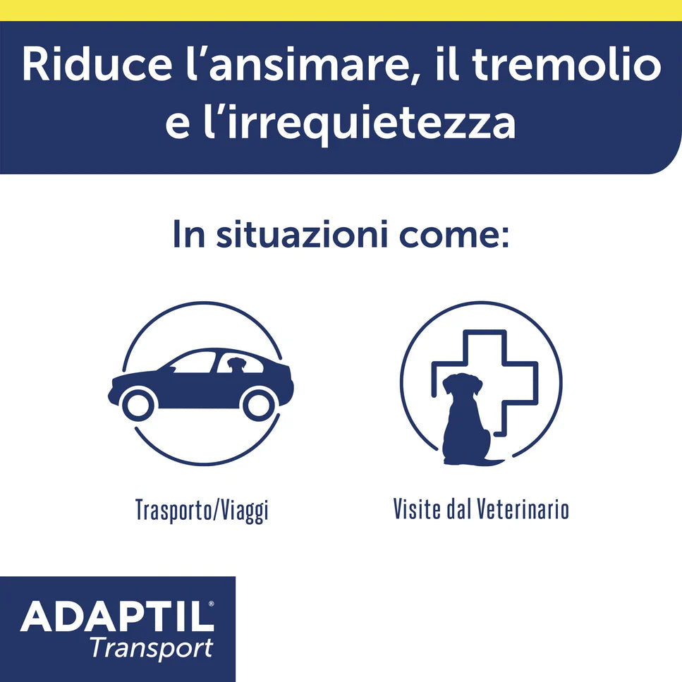 Adaptil Transport Spray 60 ml Ceva Vetem Per Cani e Cuccioli