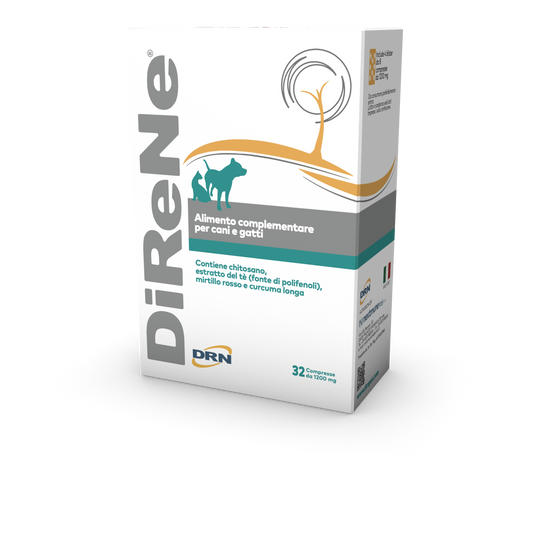 DRN DiReNe 32 Compresse Per Cani e Gatti