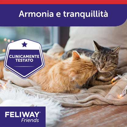 Feliway Friends Ceva Vetem 3  Ricariche Per Gatti e Gattini - Durata 90 Giorni