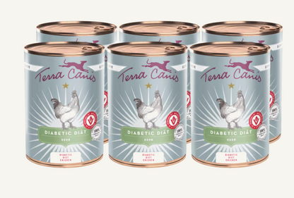 Terra Canis AliVet Diabetic 400 Grammi Per Cani - 6 Lattine