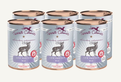 Terra Canis AliVet Low Protein 400 Grammi Per Cani - 6 Lattine
