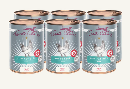 Terra Canis AliVet Low Fat 400 Grammi Per Cani - 6 Lattine