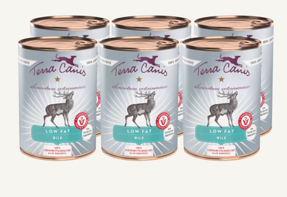 Terra Canis AliVet Low Fat 400 Grammi Per Cani - 6 Lattine