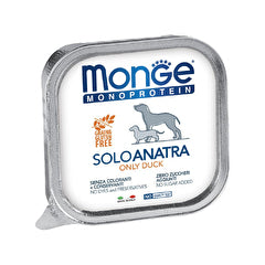 Monge Monoproteico Patè Solo - Vaschette 150 Grammi Per Cani Adulti - 6 Confezioni