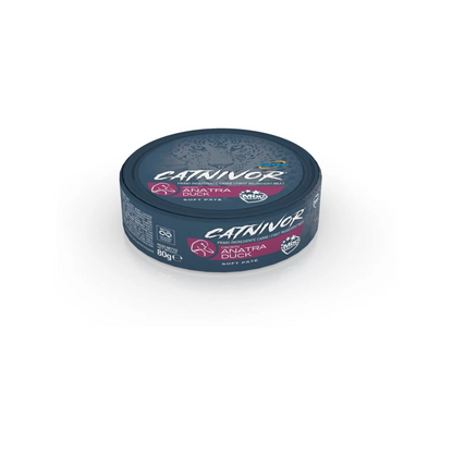 DRN Catnivor Cibo Umido Per Gatti Adulti -  6 Lattine da 80 Grammi