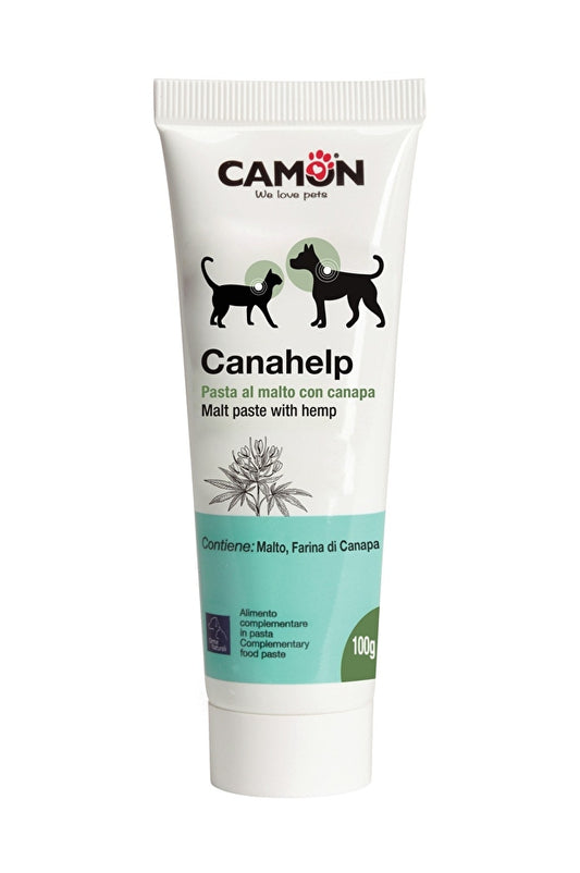 Camon Canahelp 100 Grammi Pasta Al Malto Con Canapa Per Cani e Gatti