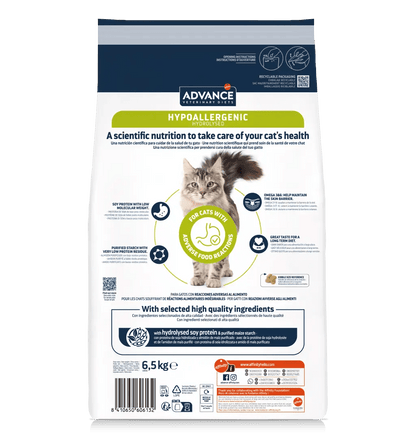 Advance Hypoallergenic 1,25 kg - Crocchette Per Gatti Adulti