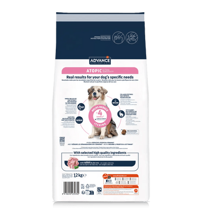 Advance Atopic Con Coniglio 3 kg - Crocchette Per Cani Adulti