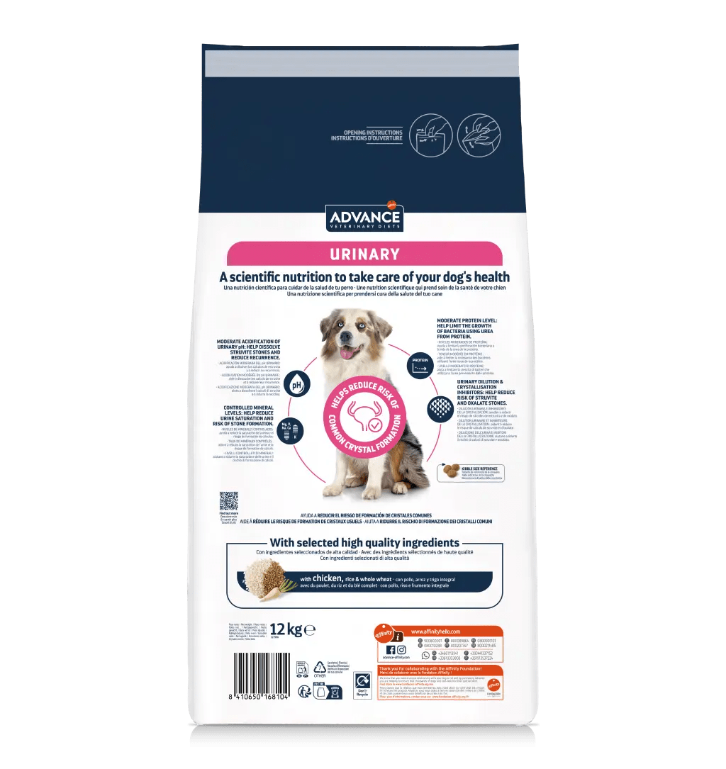 Advance Urinary 12 kg - Crocchette Per Cani Adulti