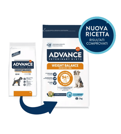 Advance Weight Balance 12 kg Medium Maxi - Crocchette Per Cani Adulti