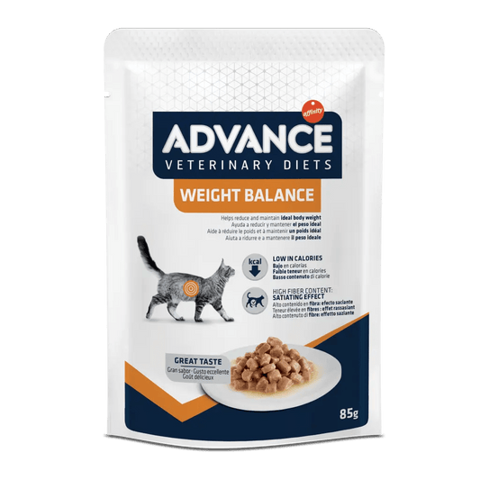 Advance Weight Balance Dieta Umida Per Gatti - 12 Buste x 85 Grammi