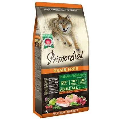Primordial Adult Grain Free Salmone e Pollo Per Cani Adulti