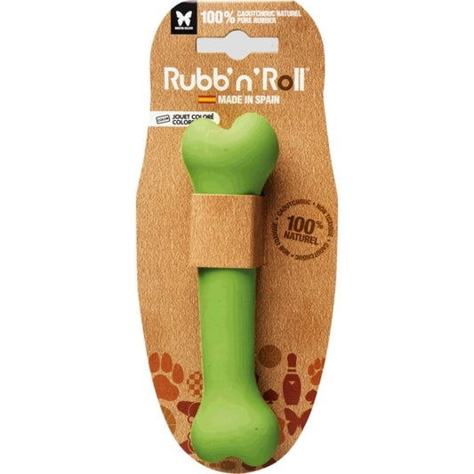 Martin Sellier Rubb' n' Roll Gioco per Cani in Gomma a Forma di Osso Colori Assortiti