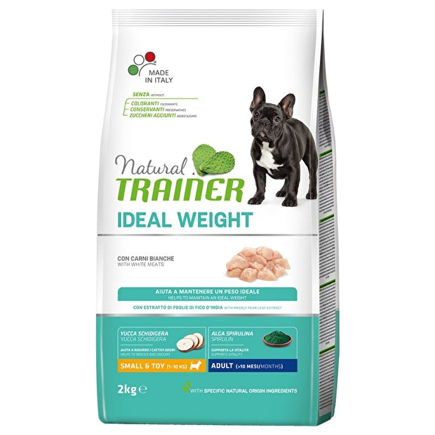 Natural Trainer Light In Fat Small & Toy Con Tacchino Per Cani Adulti Taglia Piccola