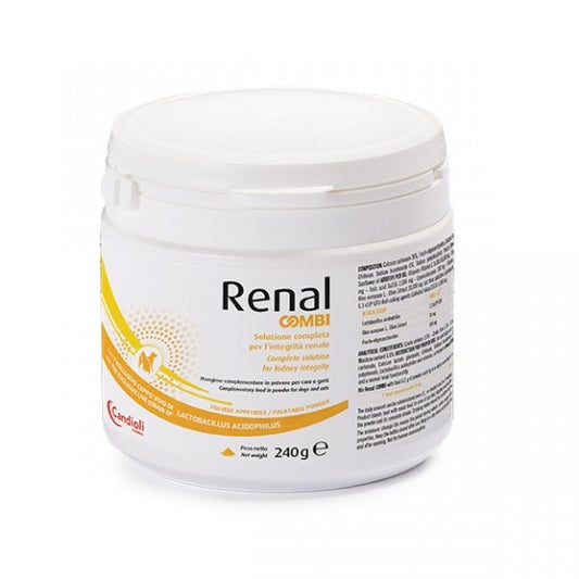 Candioli Renal Combi Polvere Integratore Per Cani e Gatti Con Insufficienza Renale