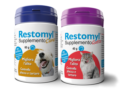 Innovet Restomyl Supplemento Per L' Igiene Orale di Cani e Gatti