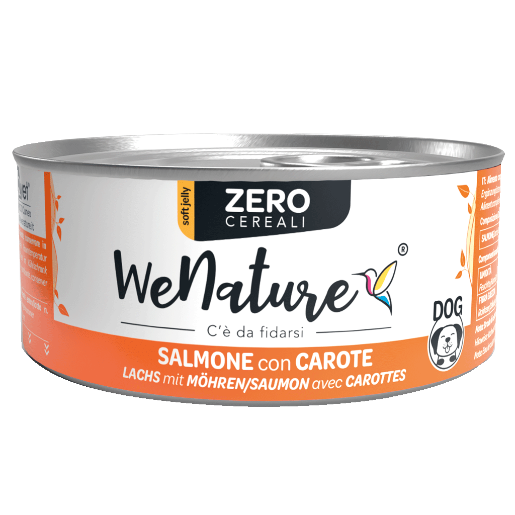 We Nature Lattina 150 Grammi Zero Cereali in Jelly Per Cani Adulti