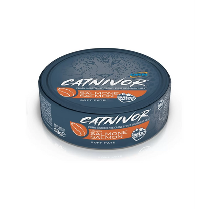 DRN Catnivor Cibo Umido Per Gatti Adulti -  6 Lattine da 80 Grammi