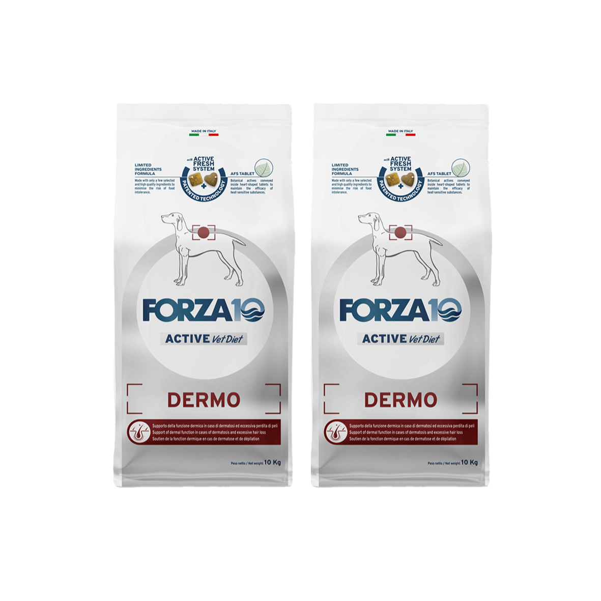 Forza 10 Dermo Active Cibo Secco per Cani Adulti